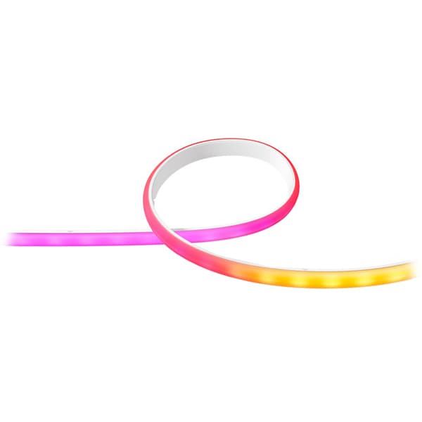 Extensie Banda LED PHILIPS HUE 8719514339989 Gradient Lightstrip Wi-Fi, lumina LED RGB, 12.3W, 1000lm, 1m