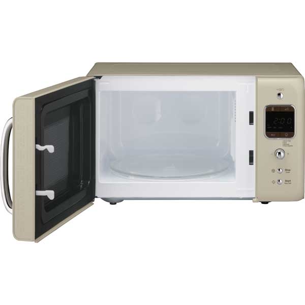 Cuptor microunde DAEWOO Retro KOR-6LBRC, 20l, 800W, crem