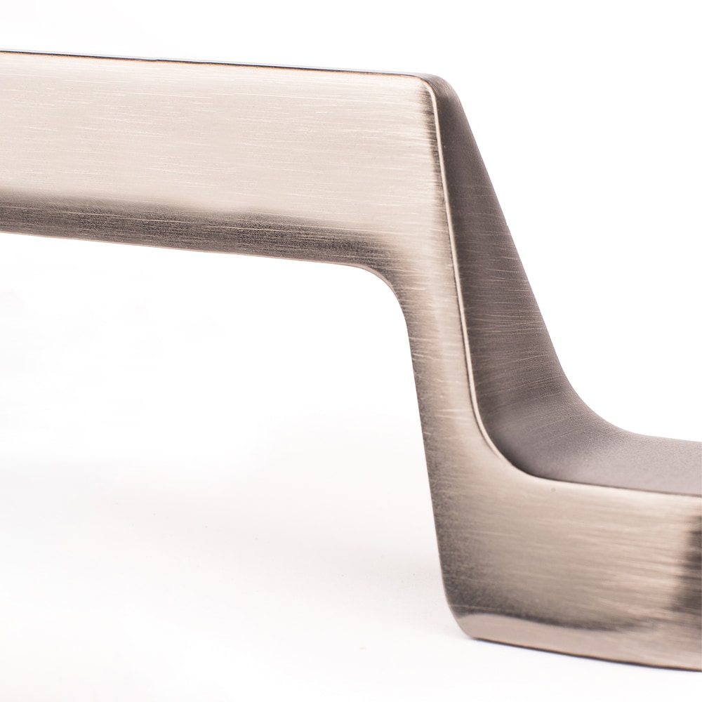 Maner 128, zamac, 14.5 x 1.8 x 2.8 cm, negru satinat