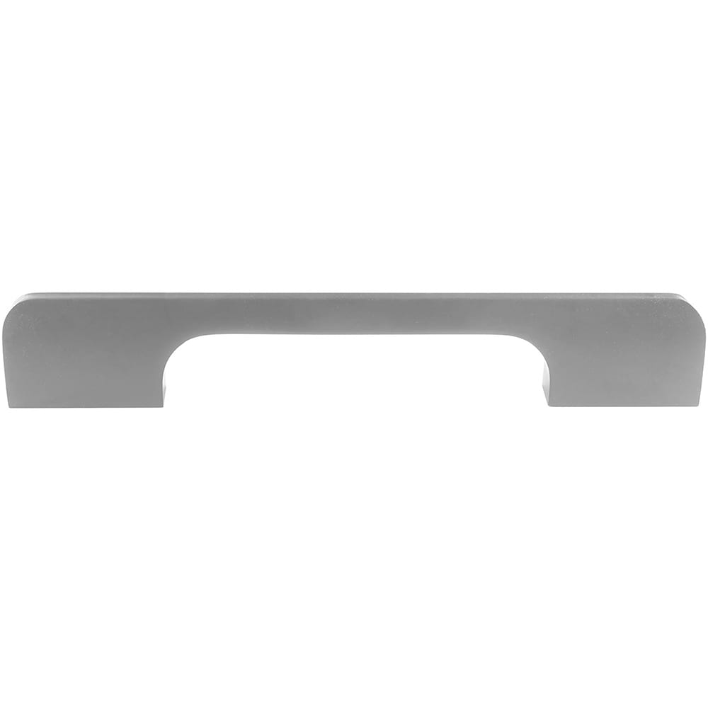 Maner 128, aluminiu, 14.8 x 1 x 2.5 cm, argintiu mat