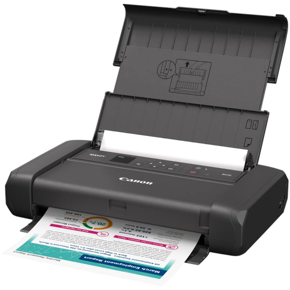 Imprimanta inkjet color CANON Maxify BX110, A4, USB, Wi-Fi