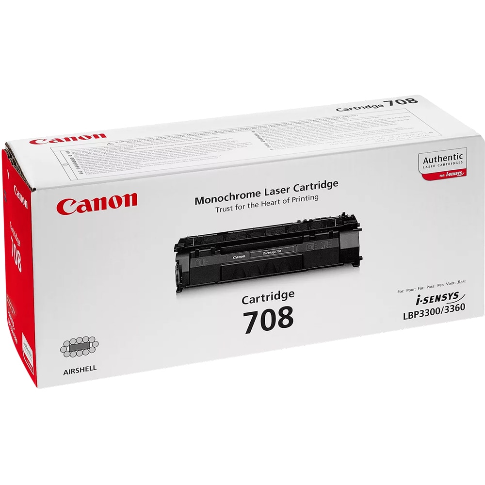 Toner original CANON 708, negru