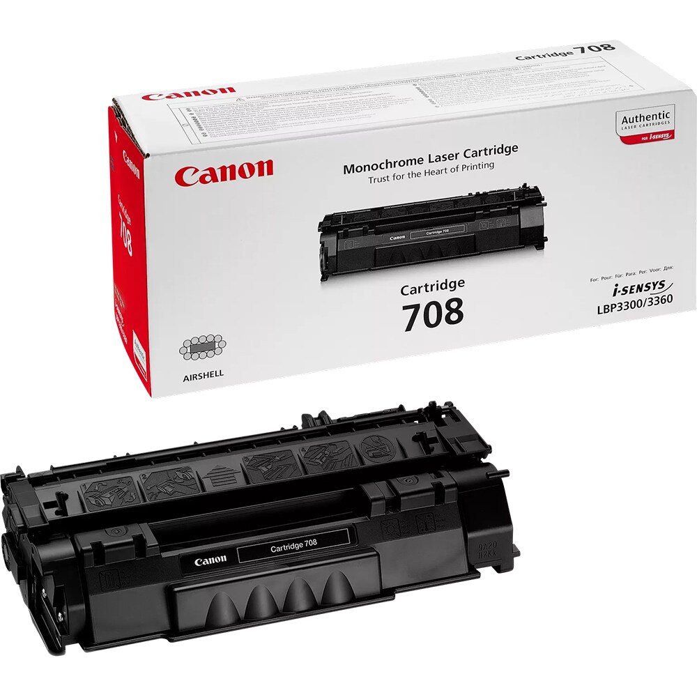 Toner original CANON 708, negru