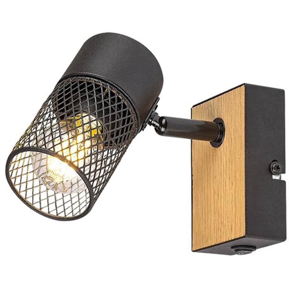 Plafoniera RABALUX Metta, E14, 1x40W, IP20, negru