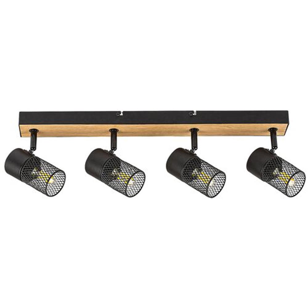 Plafoniera RABALUX Metta, E14, 4x40W, IP20, negru