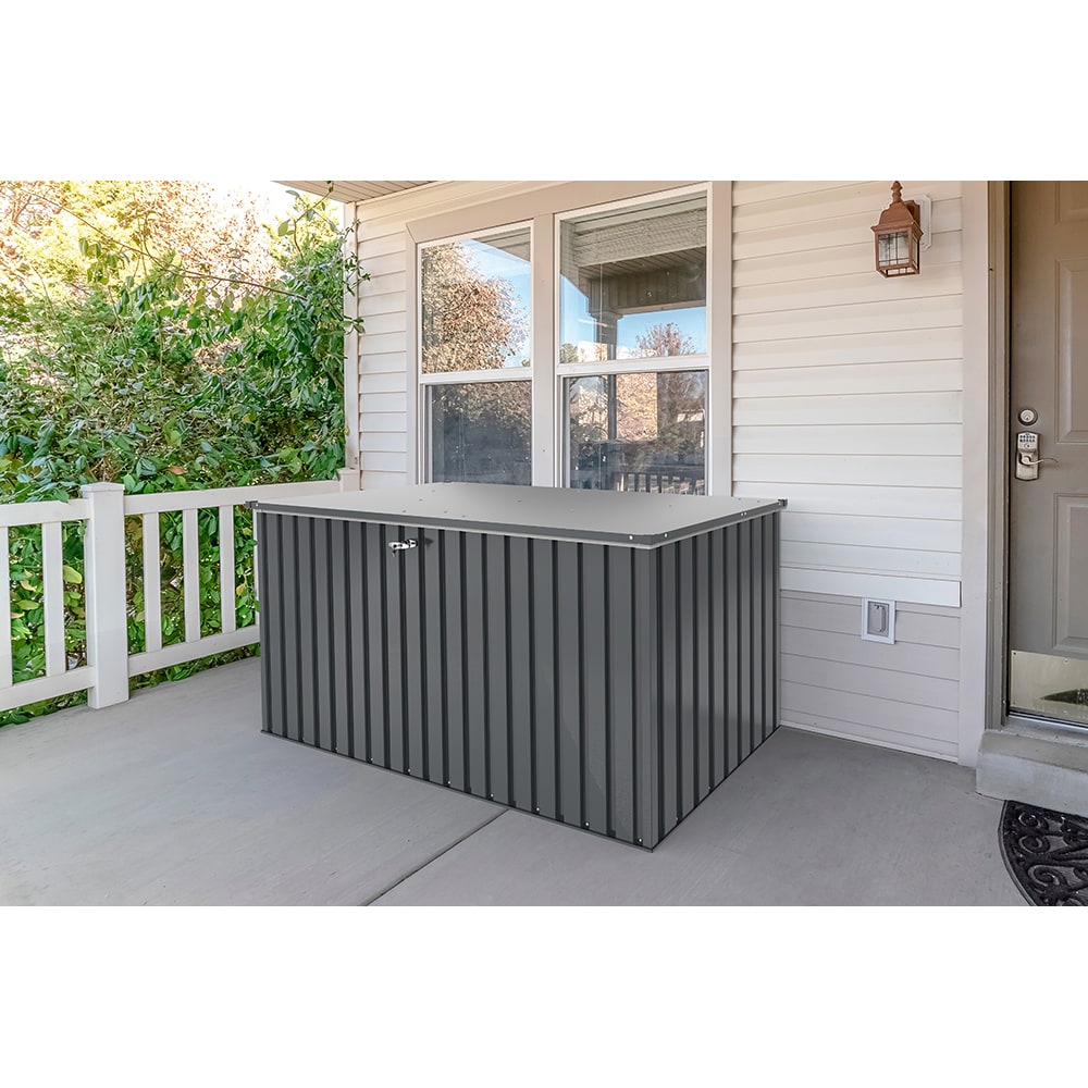 Lada depozitare gradina DURAMAX DH 1.9 1450 L, otel, 195 x 95 x 94.47 cm, antracit