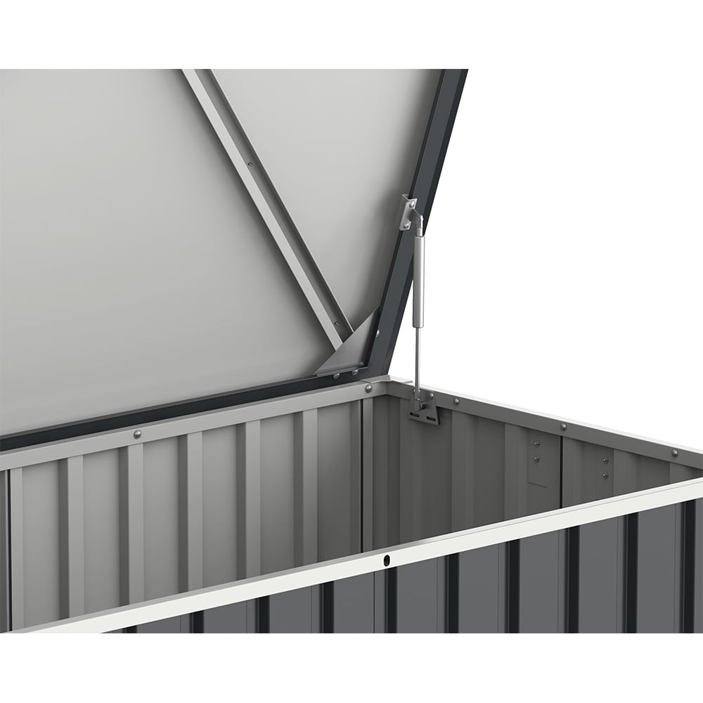 Lada depozitare gradina DURAMAX DH 1.9 1450 L, otel, 195 x 95 x 94.47 cm, antracit