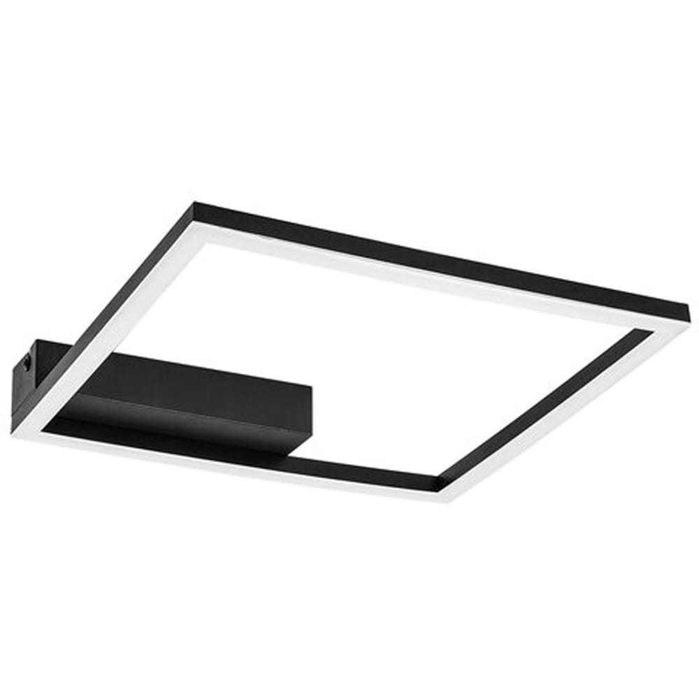 Plafoniera RABALUX Heleth, 24W, 2060lm, 3000K, IP20, negru