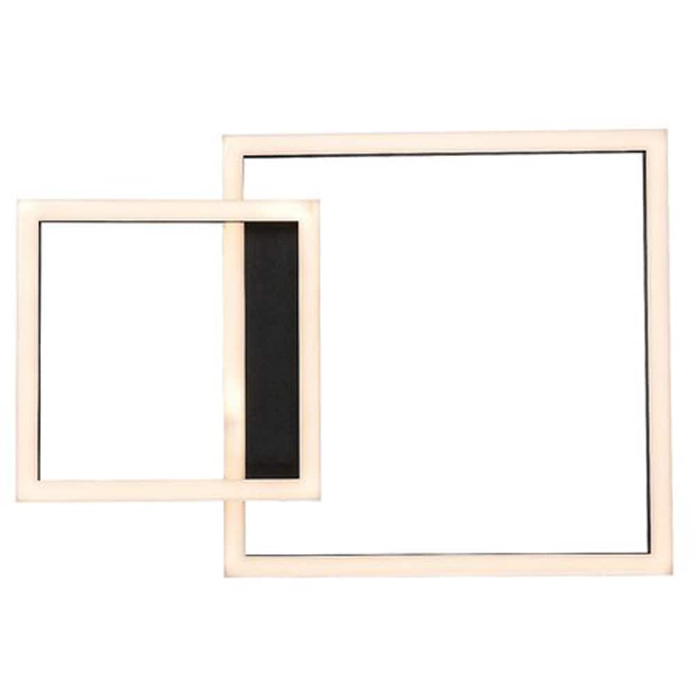 Plafoniera RABALUX Heleth, 24W, 1530lm, 3000K, IP20, negru