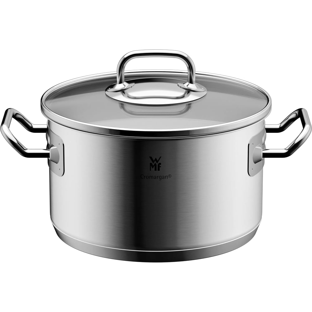 Set vase WMF Profi One, 12 piese, 16-24cm, 1.4-5.7l, inox, argintiu