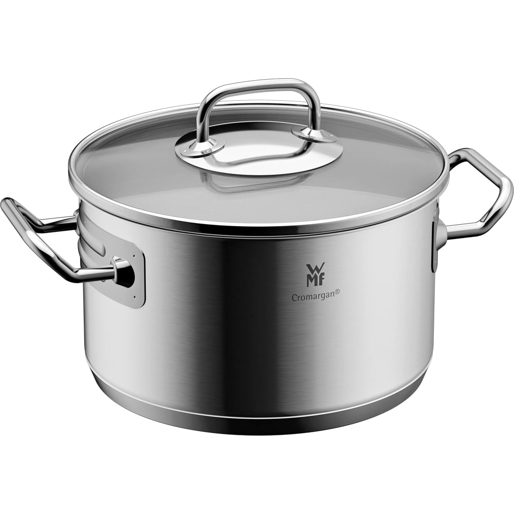 Set vase WMF Profi One, 12 piese, 16-24cm, 1.4-5.7l, inox, argintiu