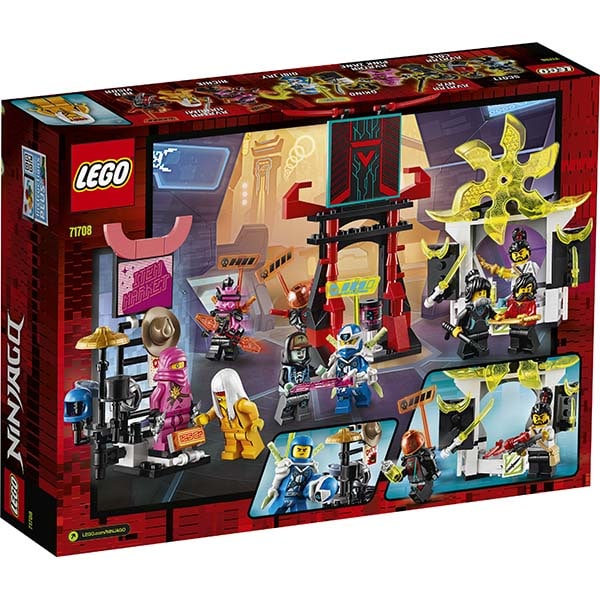LEGO Ninjago: Piata jucatorului 71708, 7 ani+, 218 piese