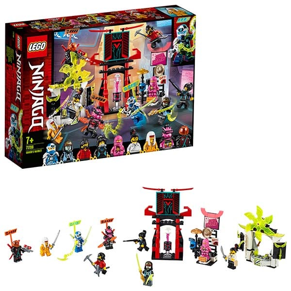 LEGO Ninjago: Piata jucatorului 71708, 7 ani+, 218 piese