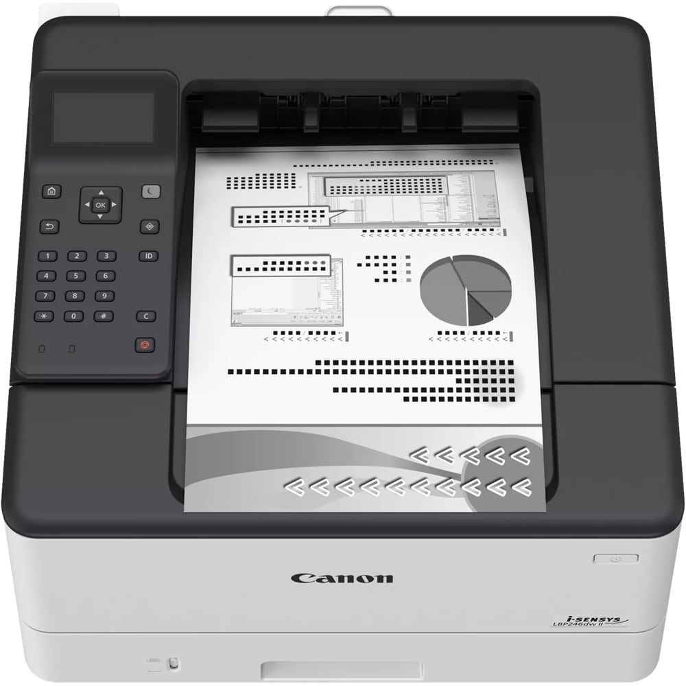 Imprimanta laser monocrom CANON i-SENSYS LBP246dw II, A4, USB, Retea, Wi-Fi