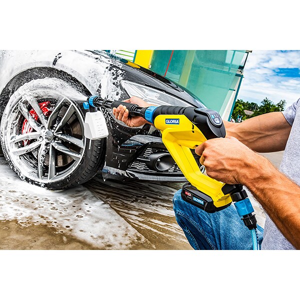 Accesoriu pentru aplicarea spumei de curatare GLORIA MultiJet 18V, alb