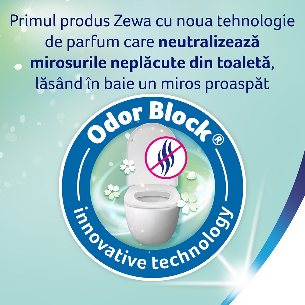 Hartie igienica ZEWA Deluxe Camomile Comfort, 3 straturi, 60 role