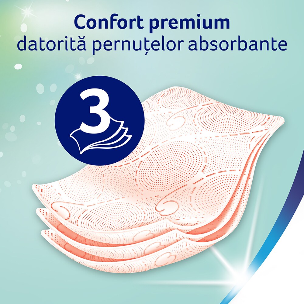 Hartie igienica ZEWA Deluxe Cashmere Peach, 3 straturi, 60 role