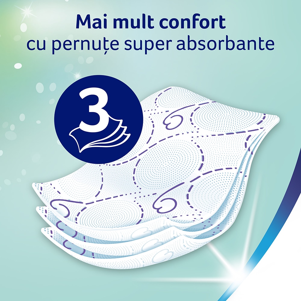 Hartie igienica ZEWA Deluxe Lavender dreams, 3 straturi, 10 role