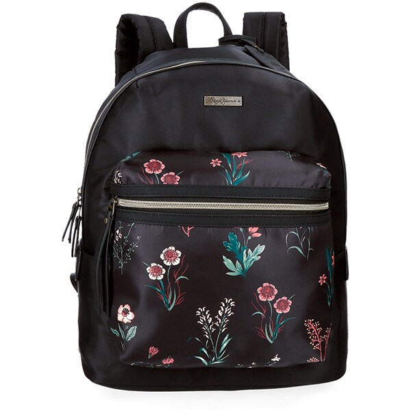 Rucsac PEPE JEANS LONDON Miranda 7332361, Compartiment laptop, negru