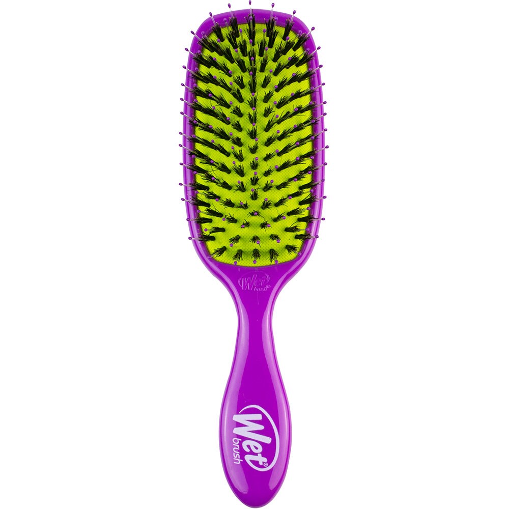 Perie de par pentru stralucire WET BRUSH Shine Enhancer, mov