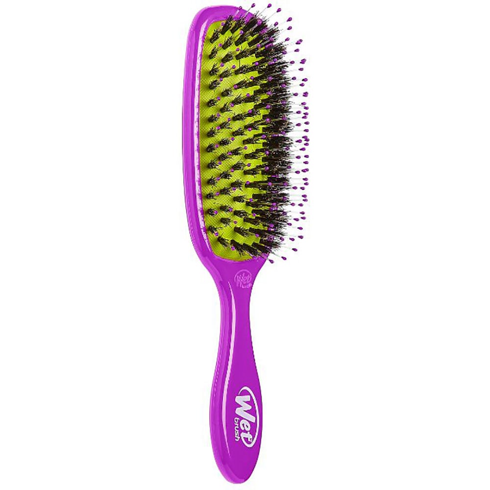 Perie de par pentru stralucire WET BRUSH Shine Enhancer, mov