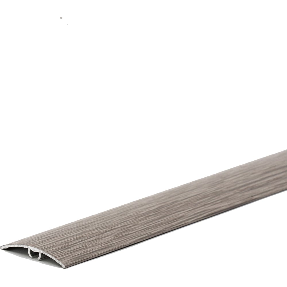Prag trecere parchet Wood Class, 4.1 x 90 cm, aluminiu, gri perlat
