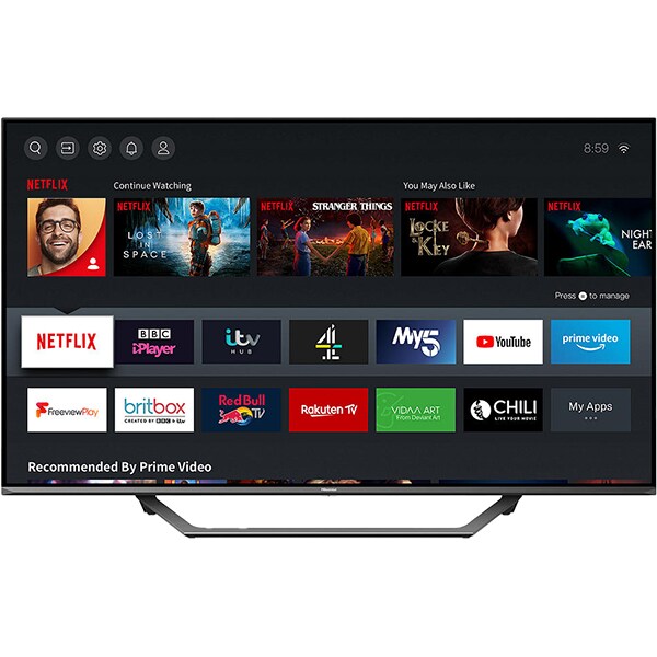 Televizor LED Smart HISENSE 55A7500F, Ultra HD 4K, 139cm