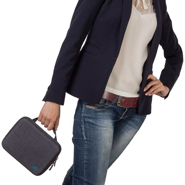 Geanta camera video sport RIVACASE 7512, gri