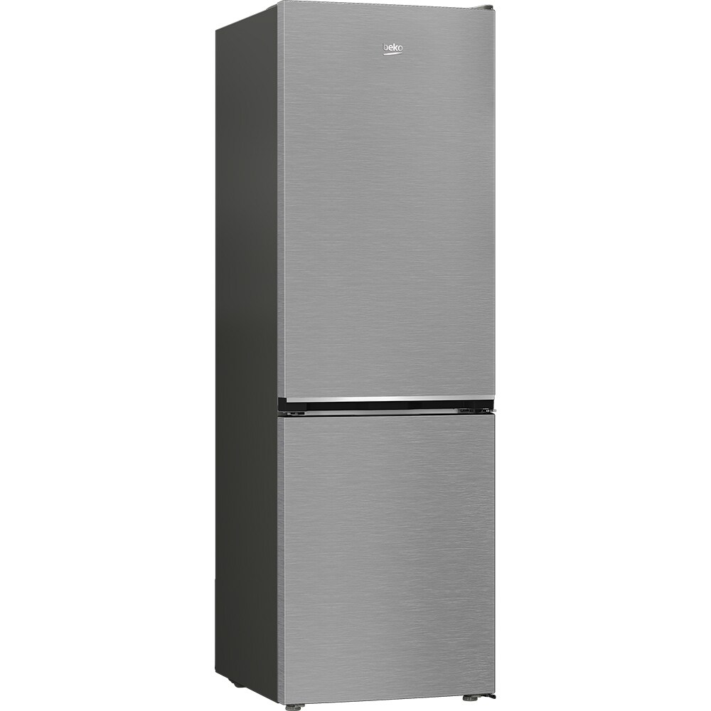 Combina frigorifica BEKO B5RCNA376HXB, No Frost, 370 l, H 186.5 cm, Clasa C, argintiu