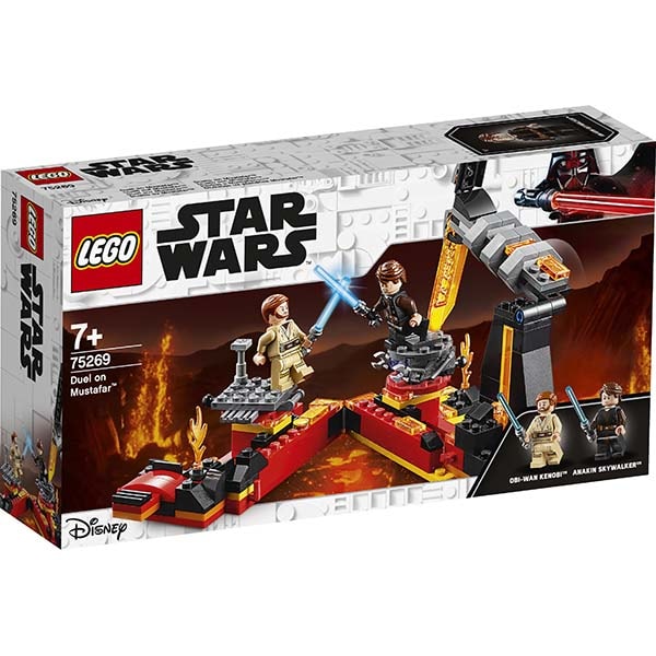 LEGO Star Wars: Duel pe Mustafar 75269, 7 ani+, 208 piese