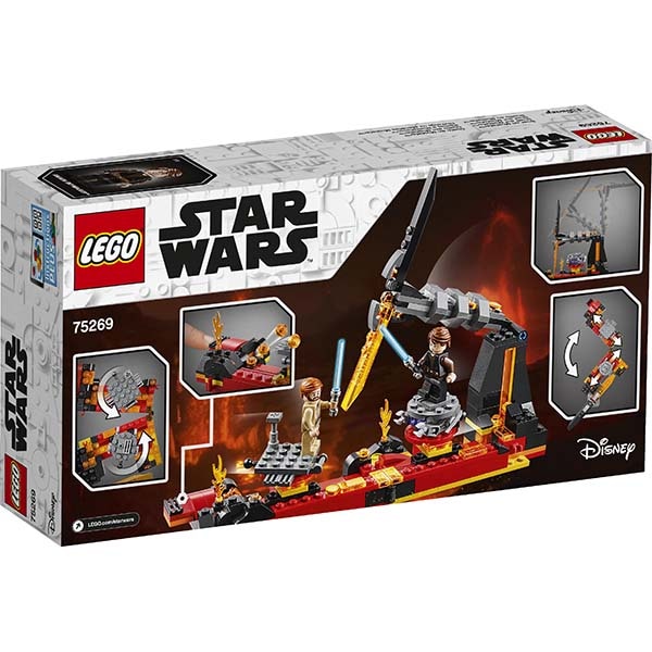 LEGO Star Wars: Duel pe Mustafar 75269, 7 ani+, 208 piese
