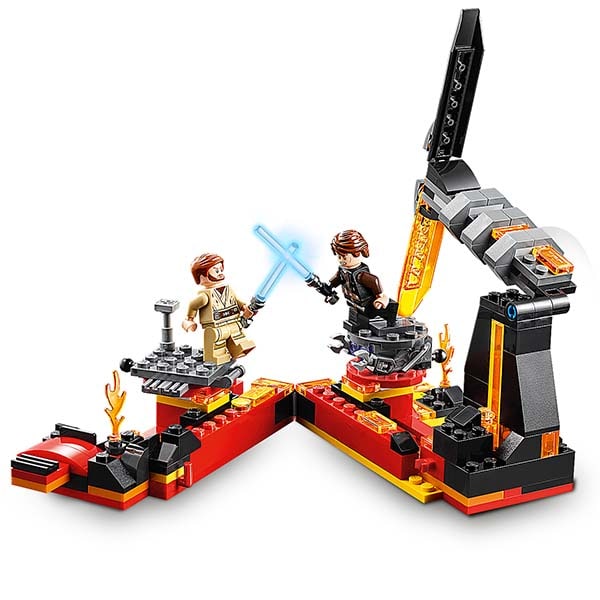 LEGO Star Wars: Duel pe Mustafar 75269, 7 ani+, 208 piese