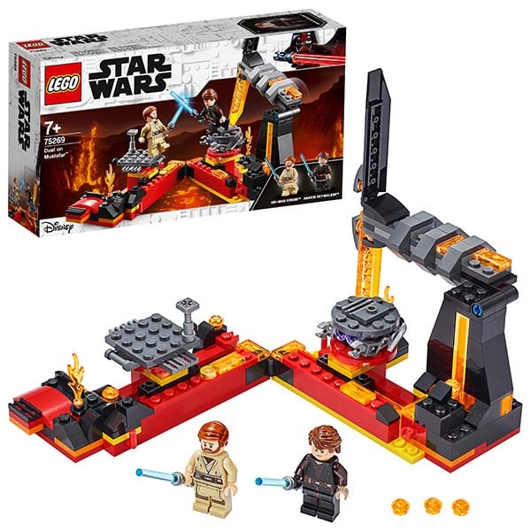 LEGO Star Wars: Duel pe Mustafar 75269, 7 ani+, 208 piese