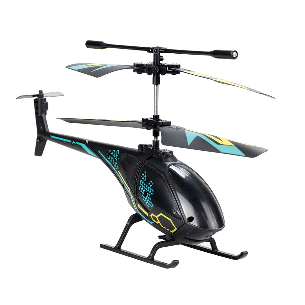 Elicopter cu telecomanda FLYBOTIC Air Mamba 753084753, 10 ani+, albastru-negru