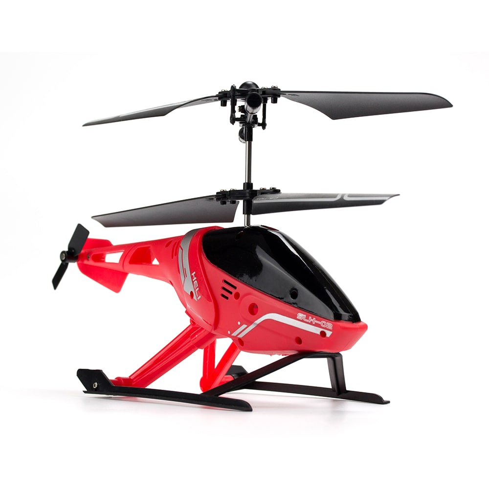 Elicopter cu telecomanda FLYBOTIC Air Python 753084787, 10 ani+, rosu-negru