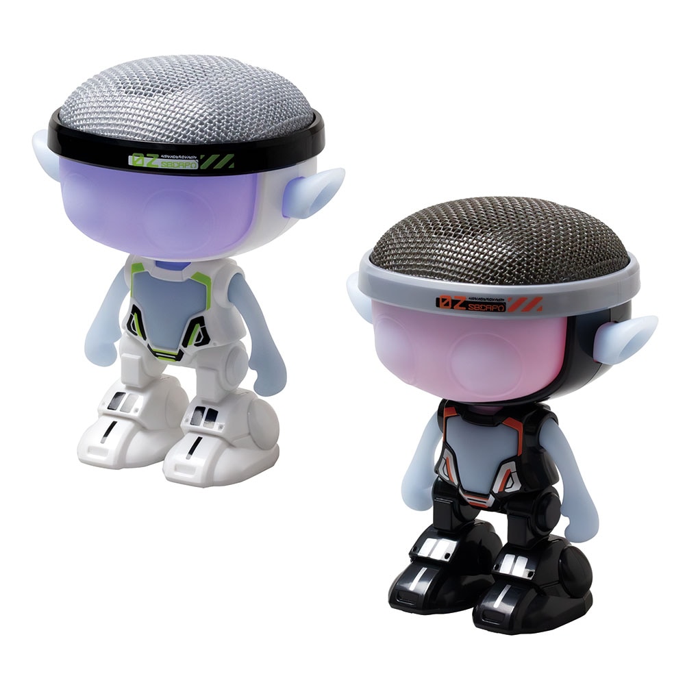 Robot SILVERLIT Ycoo Talkimon 753088494, 3 ani+, alb-negru