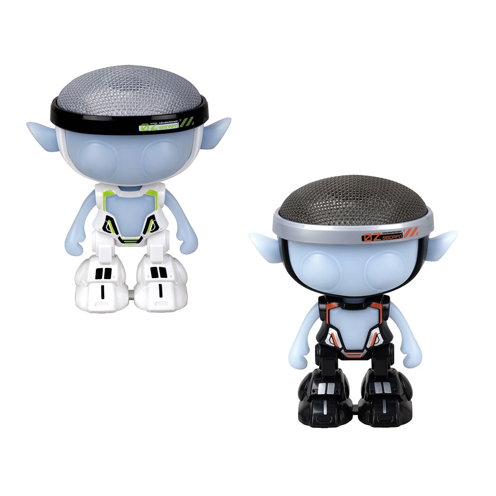 Robot SILVERLIT Ycoo Talkimon 753088494, 3 ani+, alb-negru