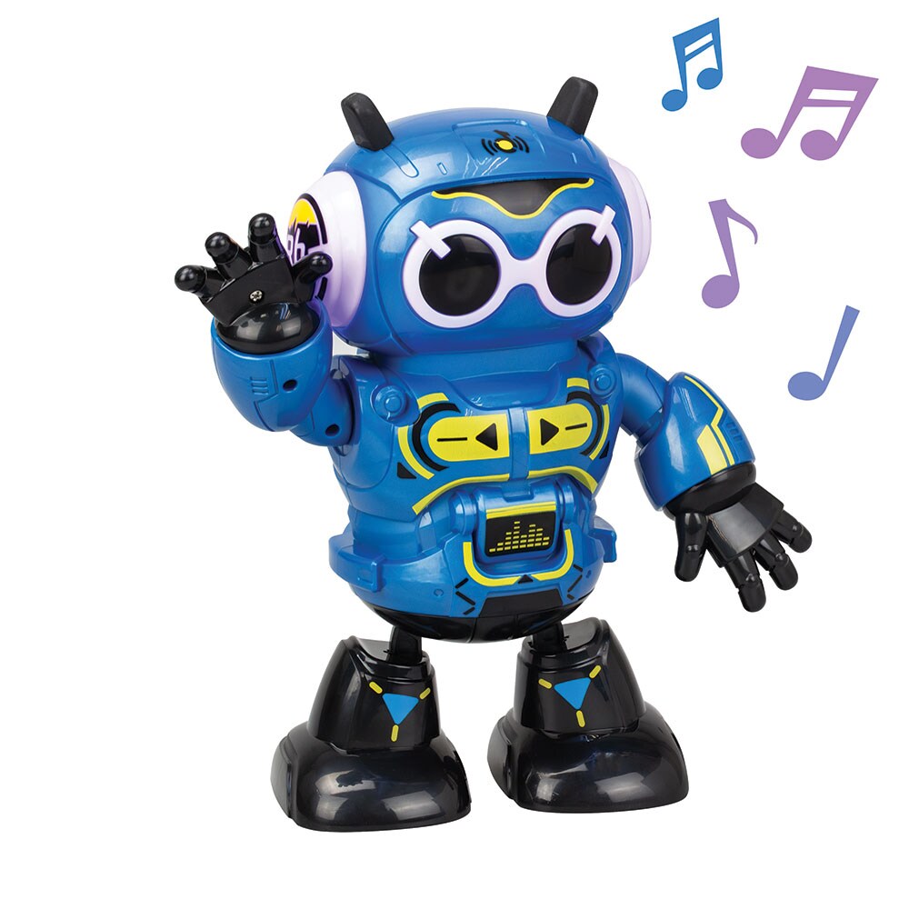 Robot SILVERLIT Ycoo Robo Beats 753088599, 5 ani+, alb-negru