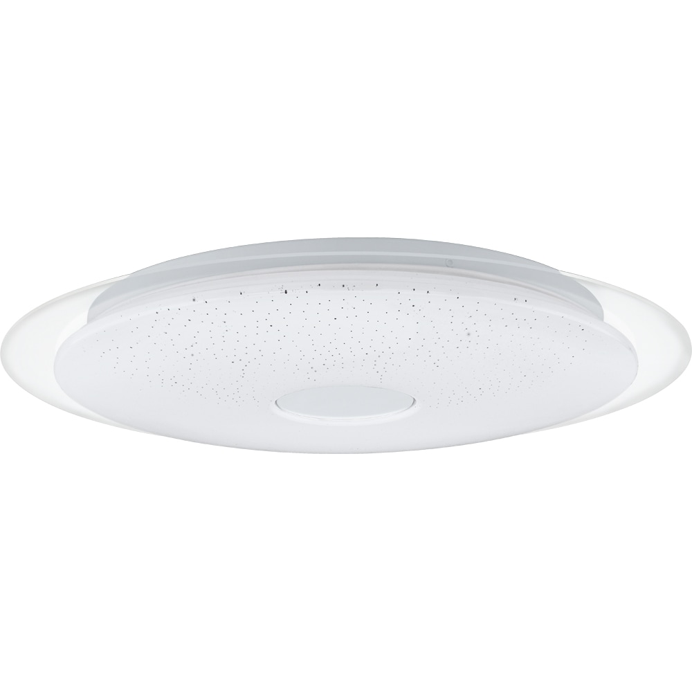 Plafoniera LED EGLO 75534, 18.8W, 2500lm, lumina calda, IP20, alb, crom
