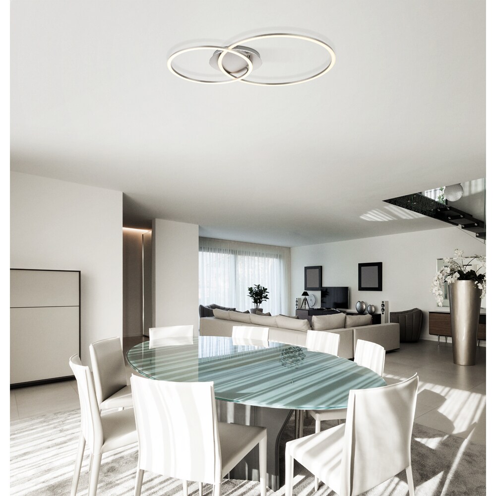 Plafoniera LED EGLO 75607, 12W, 1350lm, lumina variabila, IP20, alb