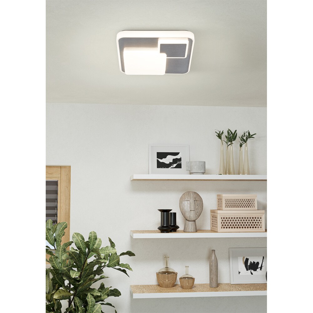 Plafoniera EGLO Lepreso, LED, 19.5W, 2300lm, 3000K, alb