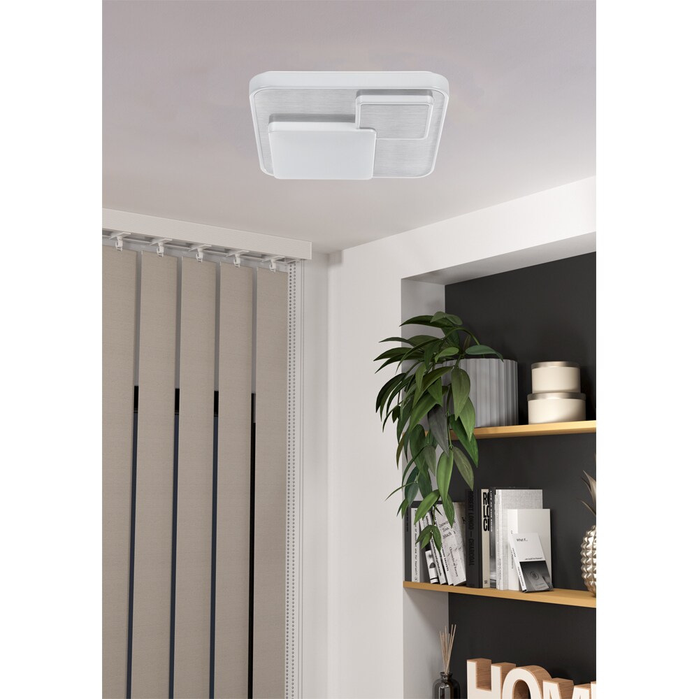 Plafoniera EGLO Lepreso, LED, 19.5W, 2300lm, 3000K, alb