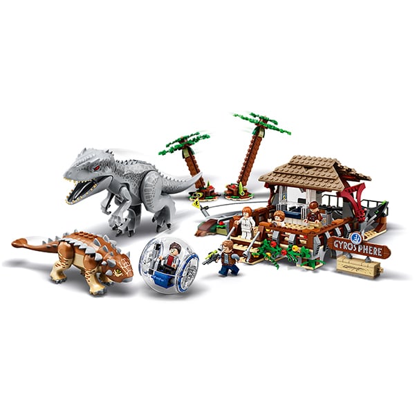 LEGO Jurassic World: Indominus Rex contra Ankylosaurus 75941, 8 ani+, 537 piese