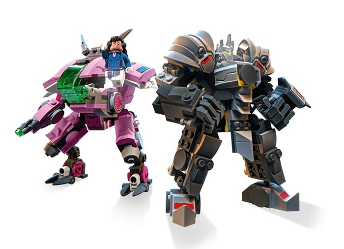 LEGO Overwatch: D.Va & Reinhardt 75973, 10 ani+, 455 piese