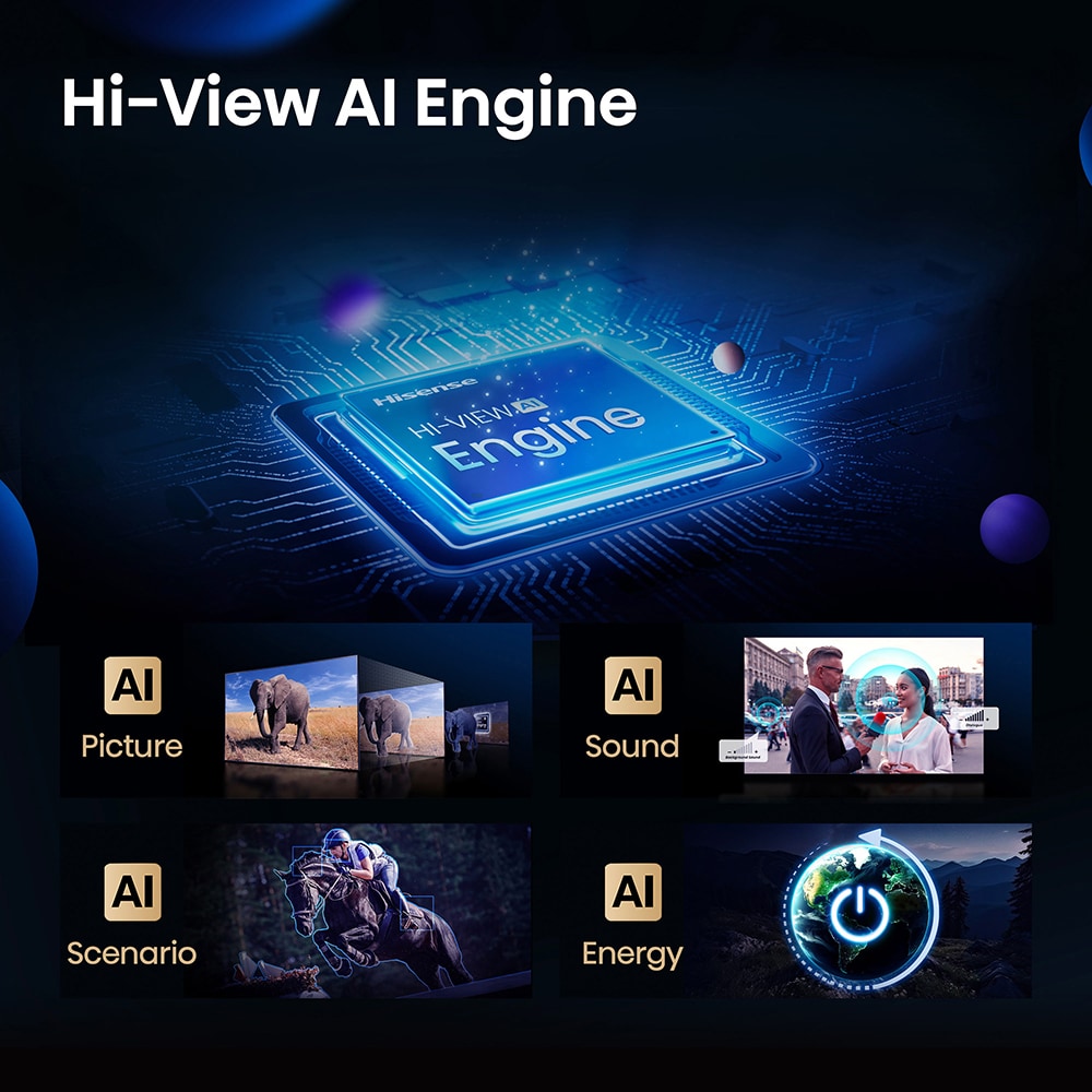 Televizor Mini-LED ULED  Smart HISENSE 75E8Q, Ultra HD 4K,189cm
