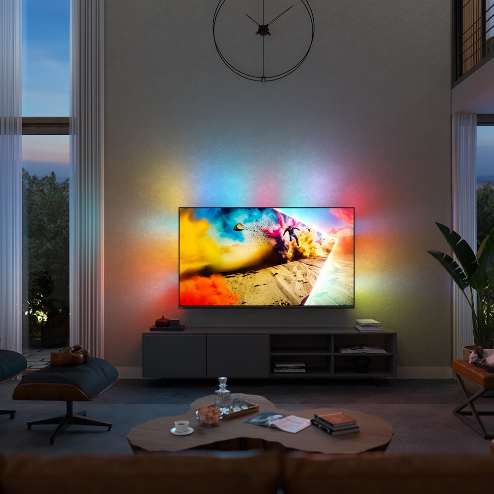 Televizor QD MiniLED Smart PHILIPS 75MLED950, Ultra HD 4K, HDR10+, 189cm