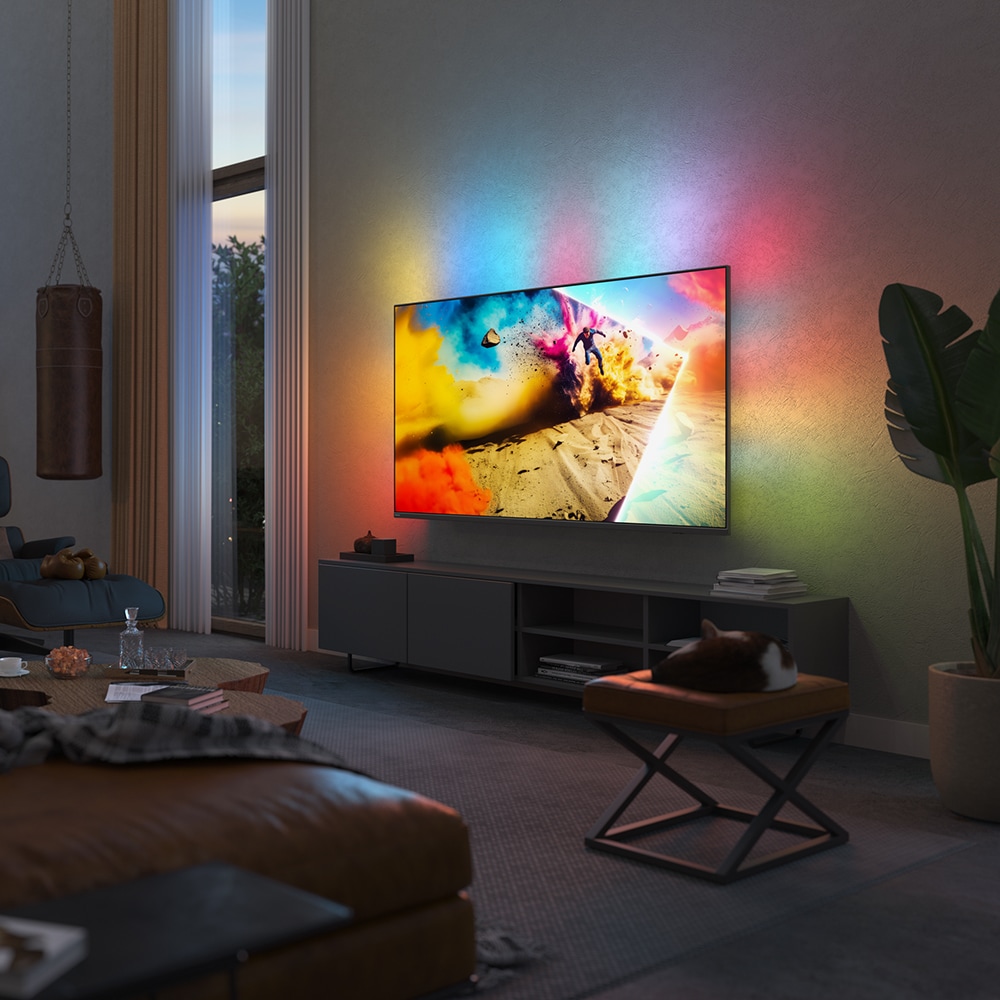 Televizor QD MiniLED Smart PHILIPS 75MLED950, Ultra HD 4K, HDR10+, 189cm