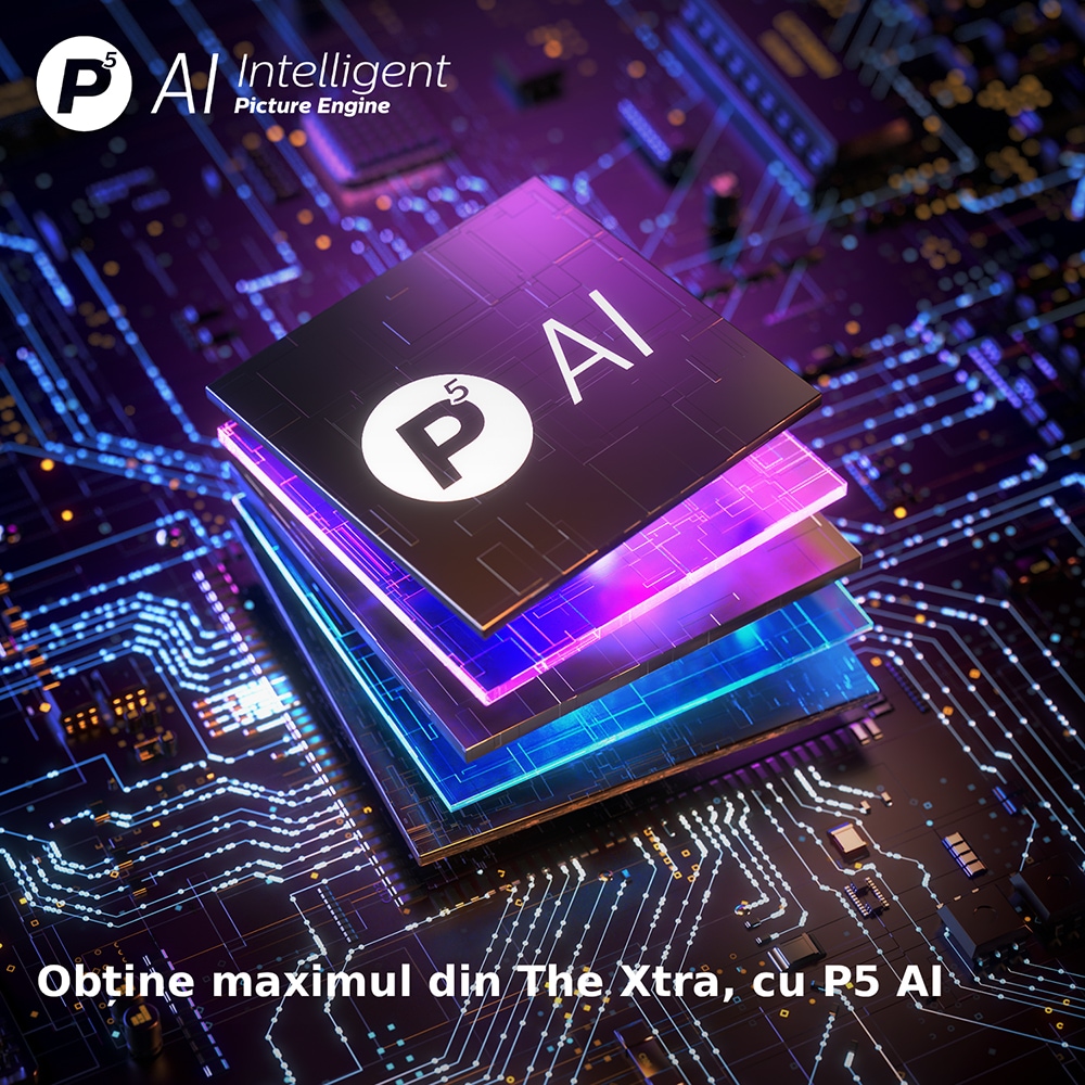 Televizor QD MiniLED Smart PHILIPS 75MLED950, Ultra HD 4K, HDR10+, 189cm