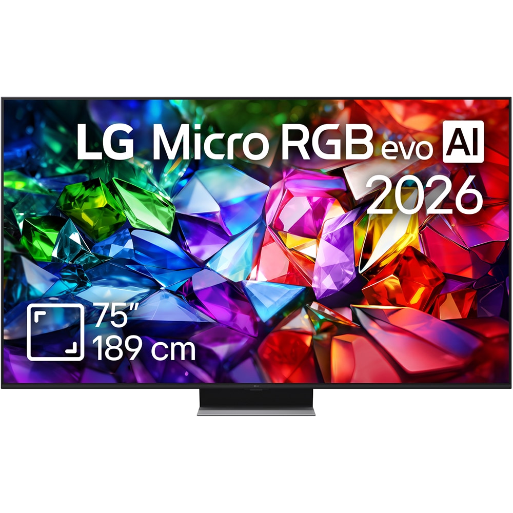Televizor Smart Micro RGB evo LG 75MRGB96B3B, Ultra HD 4K, 189cm