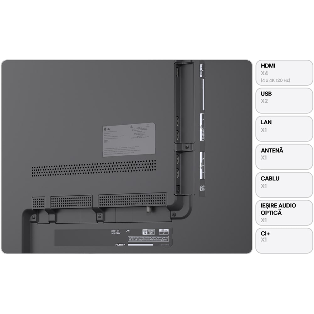 Televizor Smart Micro RGB evo LG 86MRGB96B3B, Ultra HD 4K, 217cm